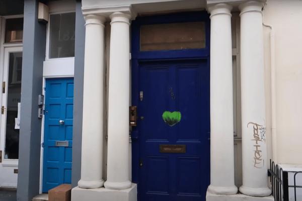 The Blue Door From Notting Hill Film