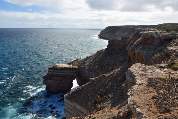 Natural Bridge Kalbarri + Kalbarri Castle Cove