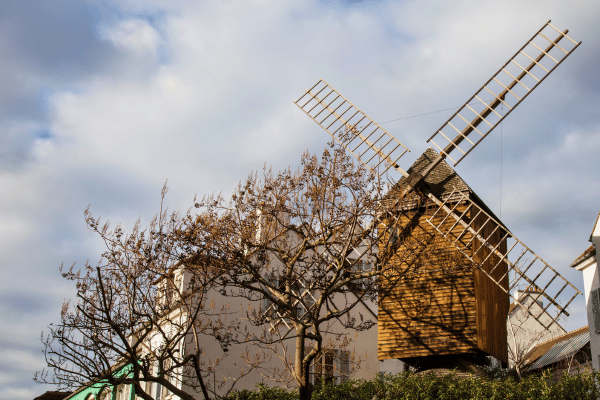 Le Moulin Blute-Fin Windmill