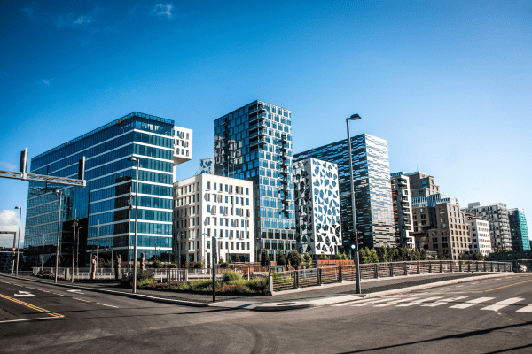 The Barcode Project in Bjørvika