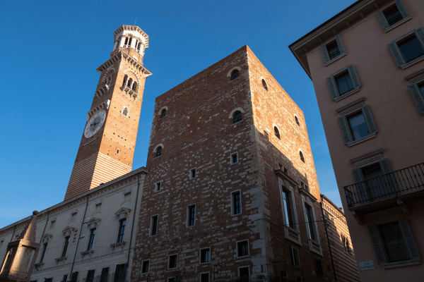 Torre dei Lamberti ;Palazzo della Ragione and Domus Mercatorum