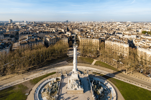Place Des Quinconces:  Monument To The Girondins