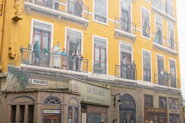 The Lyon Fresco – A Wall of History and Stories
