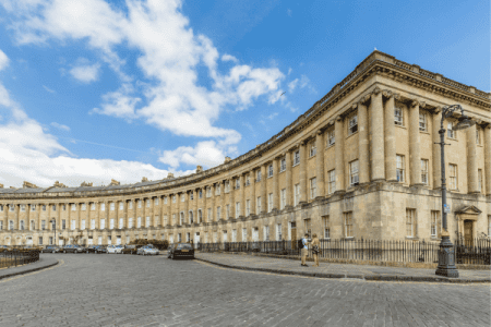 Bath : visite à pied de Bridgeton via une application